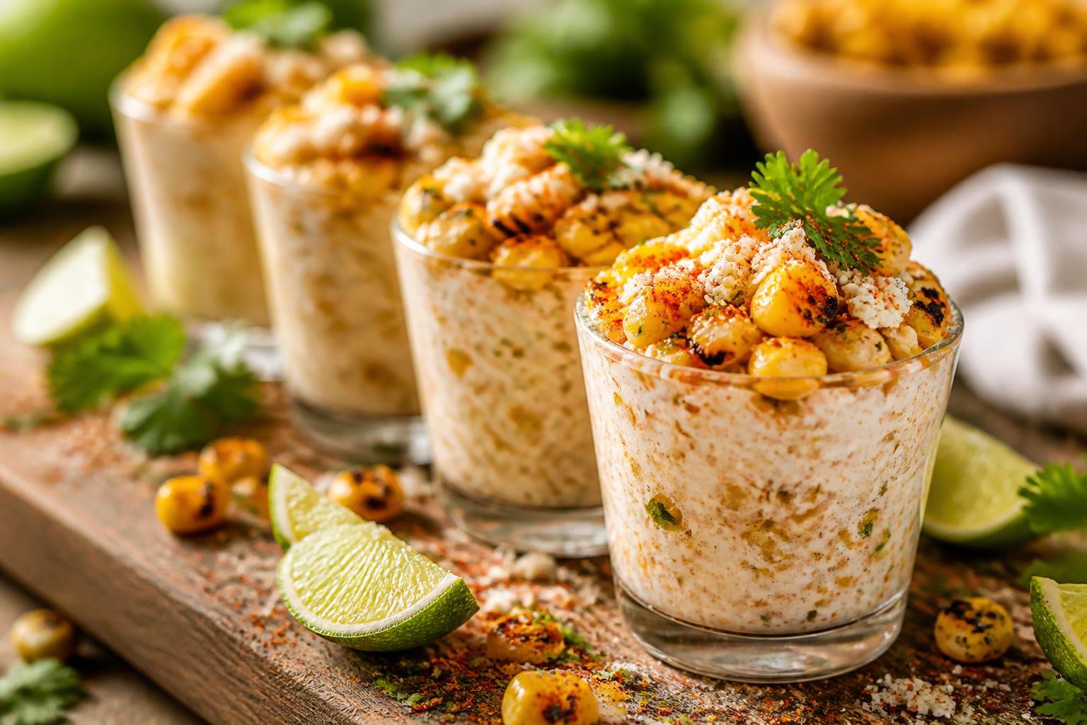 High Protein Street Corn Dip Cups: Snack Smarter Today