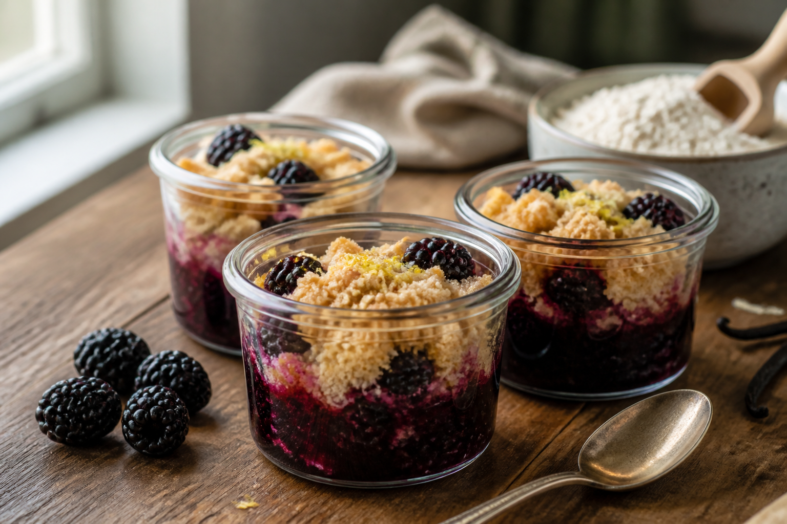 Travel Solo As A Women All Across The Globe!!! Gluten-Free Blackberry Vanilla Crumble Jars You’Ll Adore