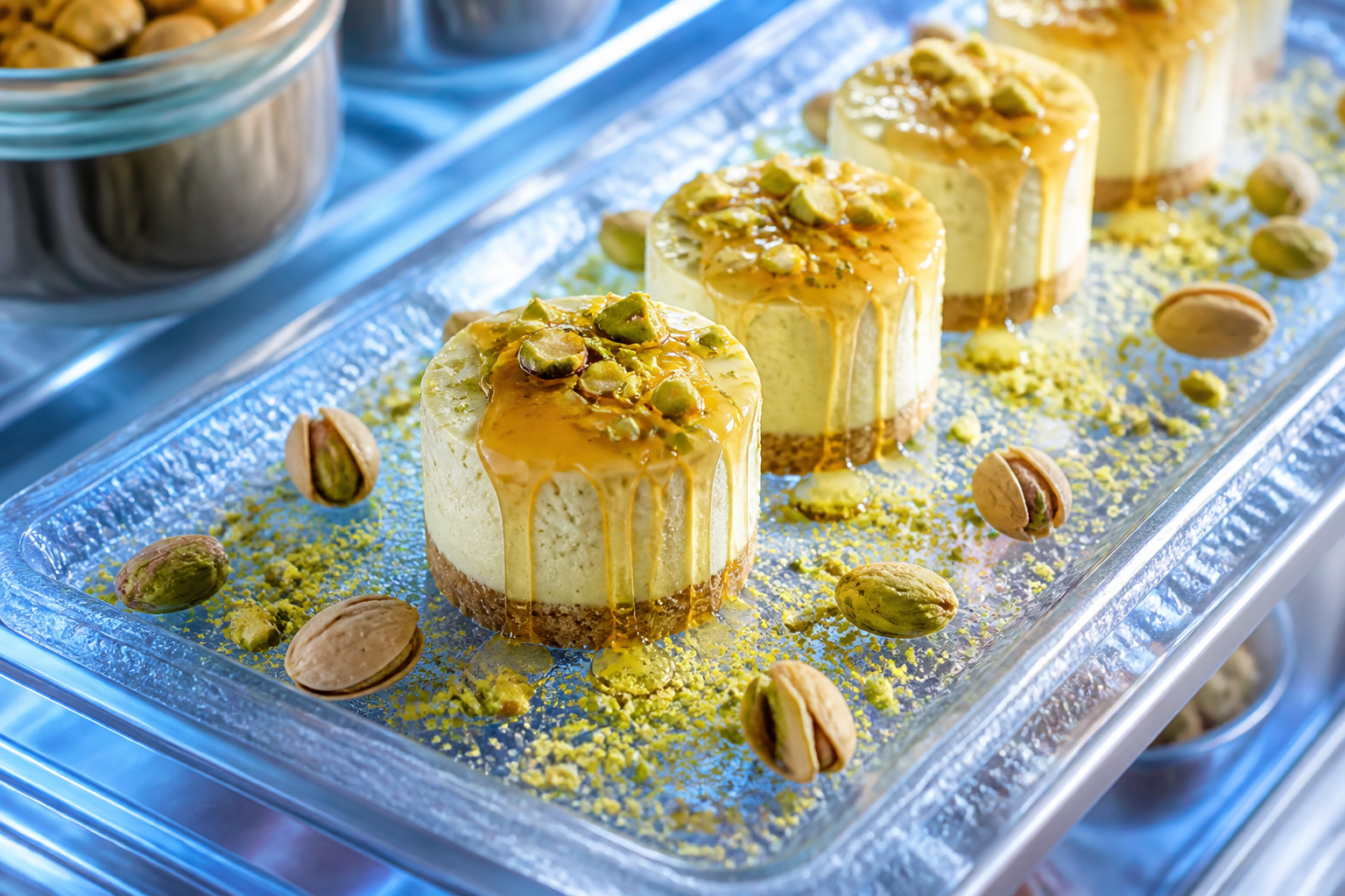 Travel Solo As A Women All Across The Globe!!! Frozen Pistachio Honey Cheesecake Bites: Chill-Worthy Bliss Unlocked