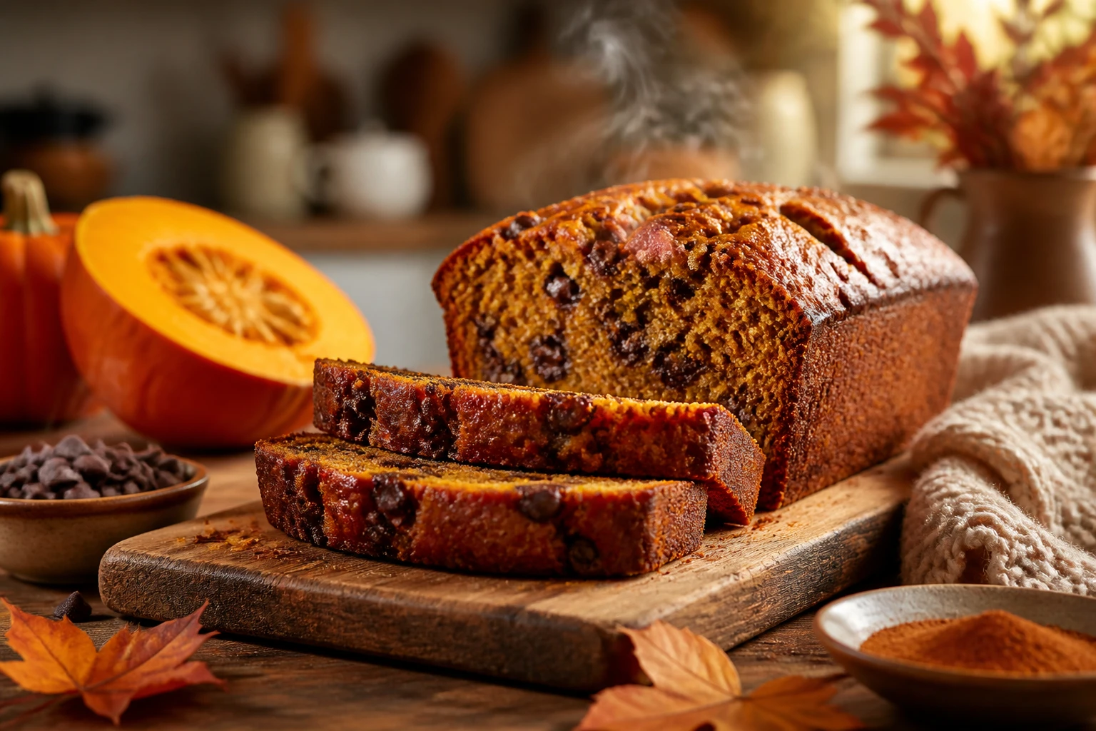 Pumpkin Chocolate Bread: Cozy, Crowd-Pleasing Sliceable Joy