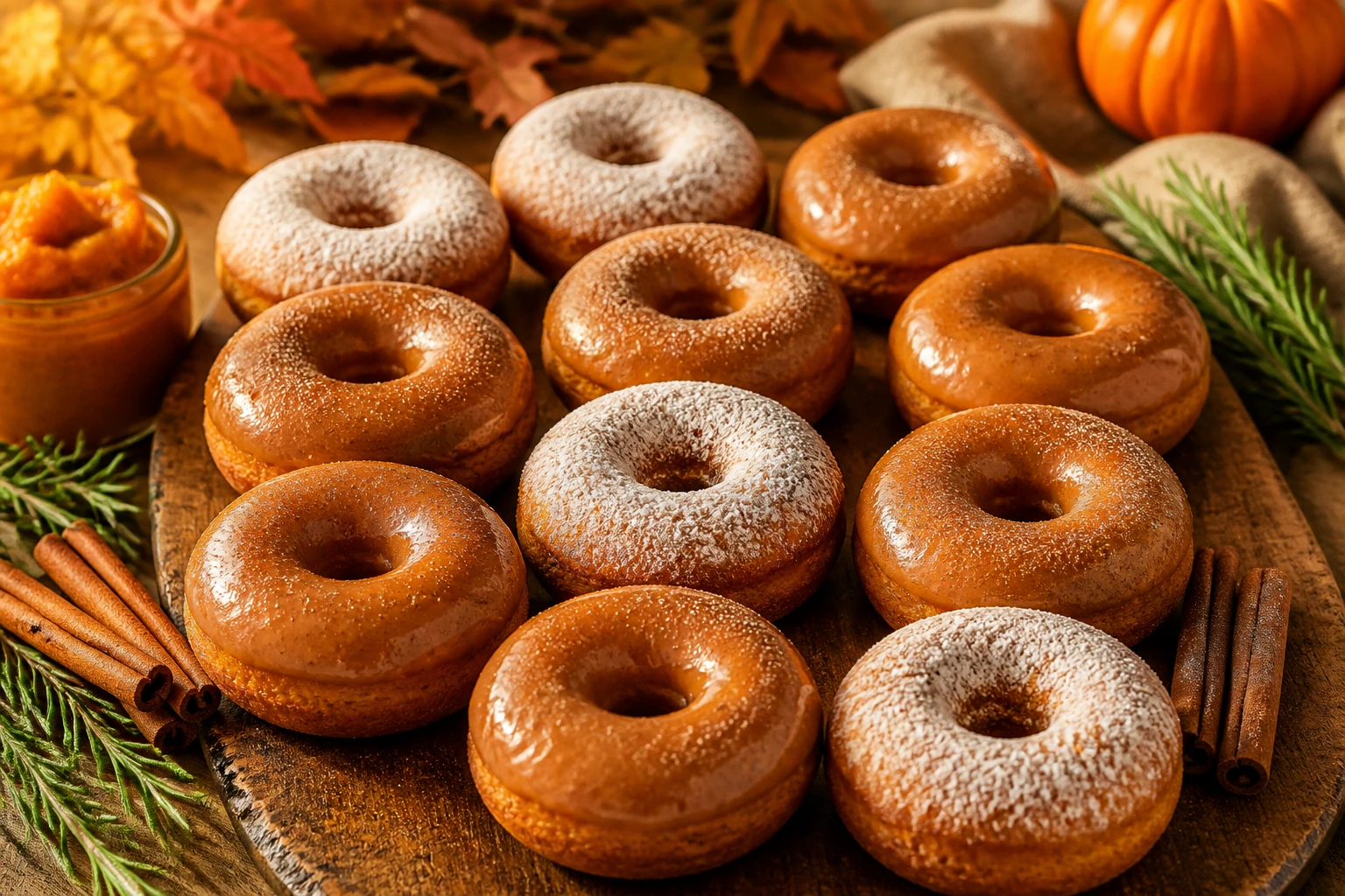 Pumpkin Spice Cake Mix Donuts Baked: Easy Cozy Treats