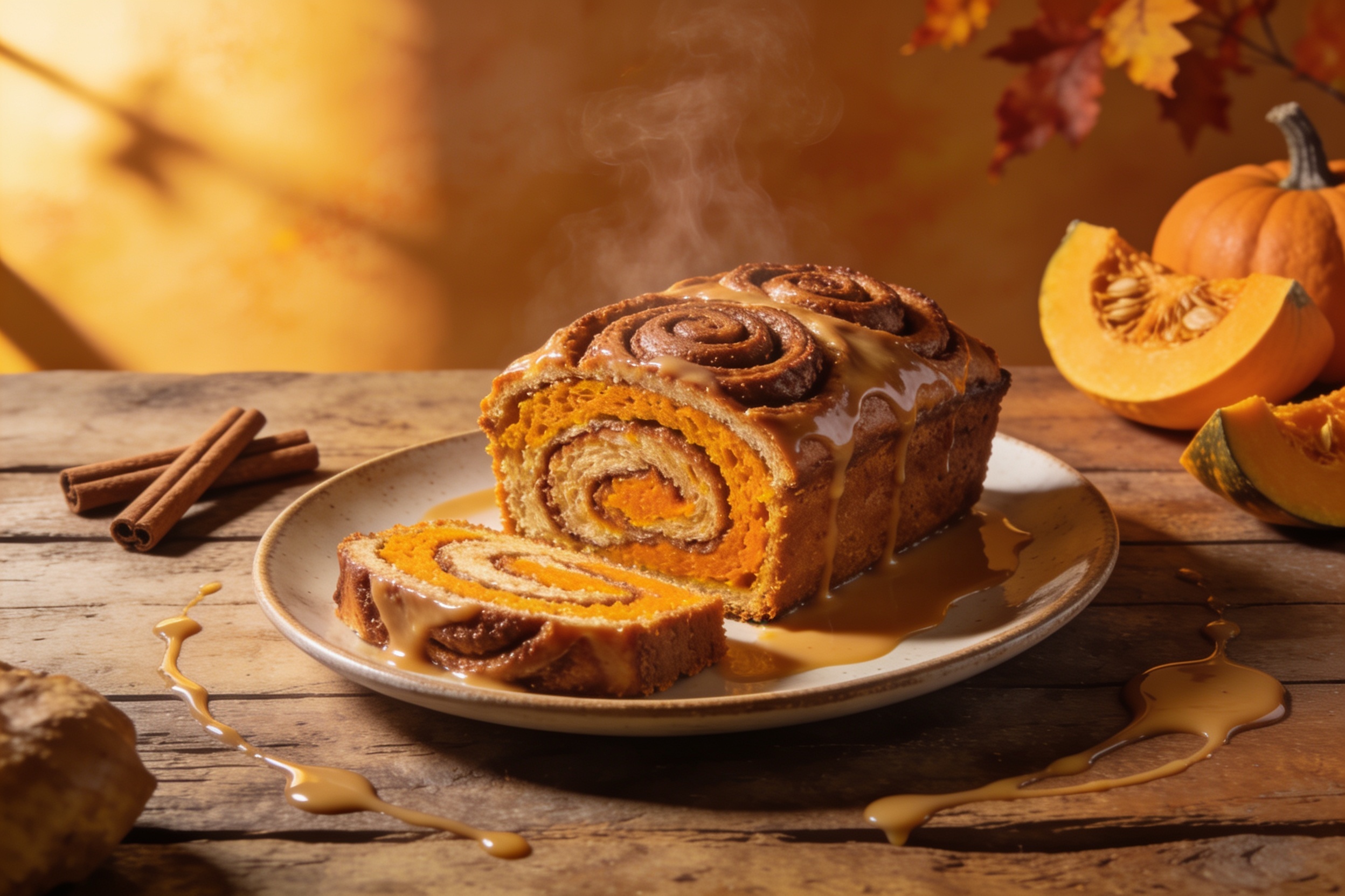 Pumpkin Cinnamon Roll Cake: a Fall Dessert Dream