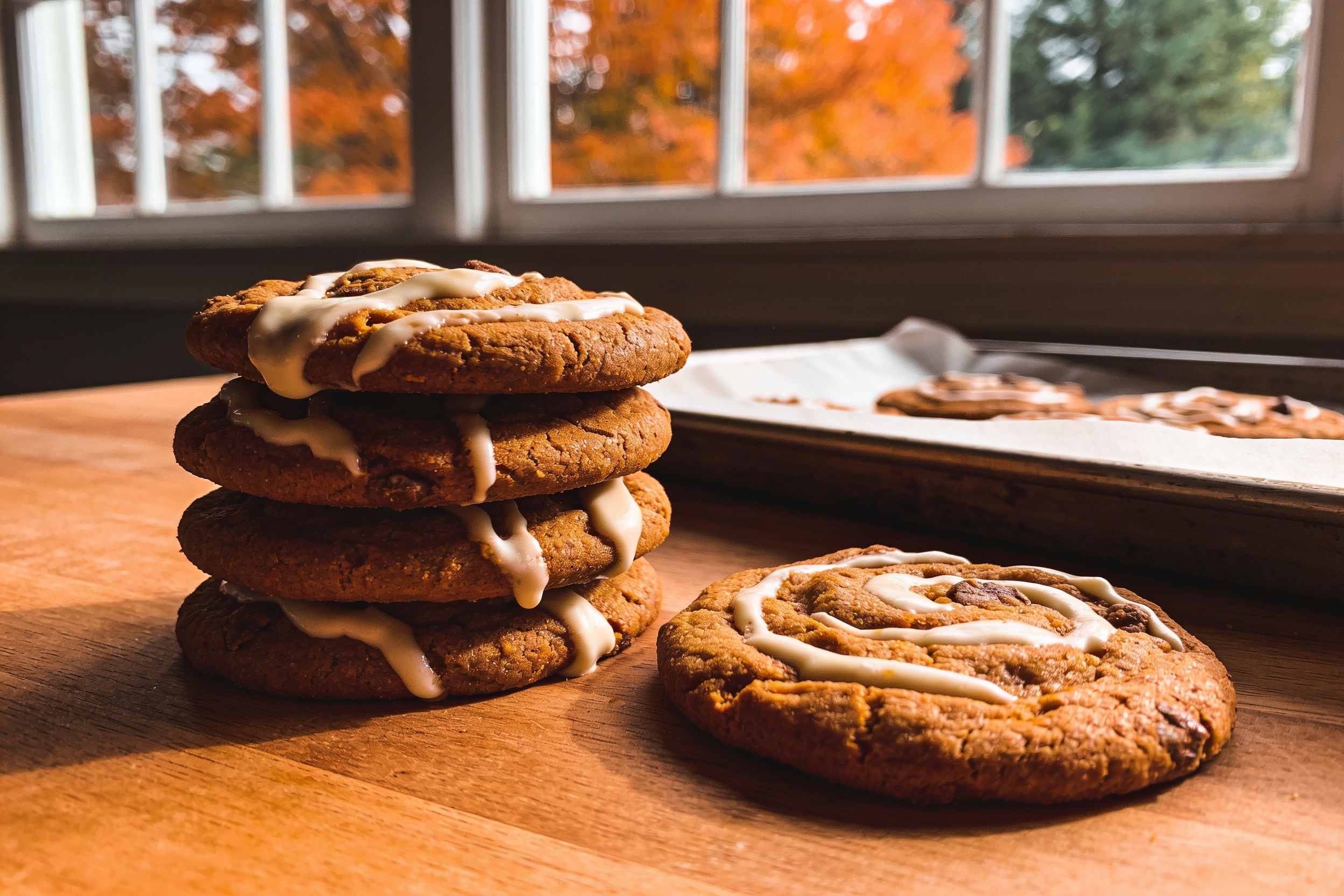 Pumpkin Spice Cookies with Cream Cheese: Irresistible Crunch