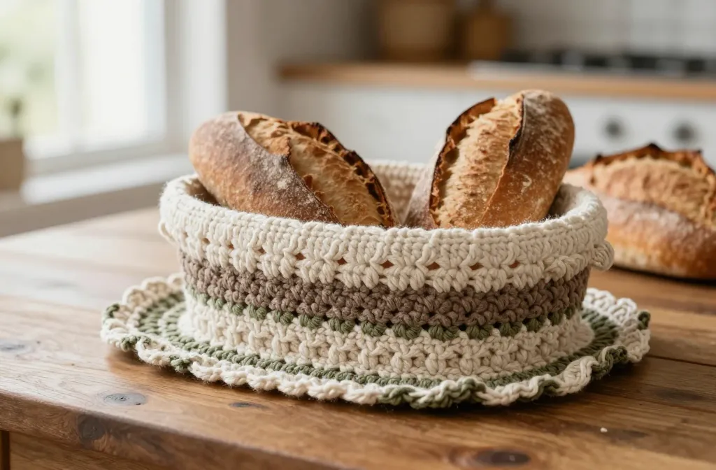 8 Crochet Harvest Bread Basket Liner Ideas for Fall Feasts