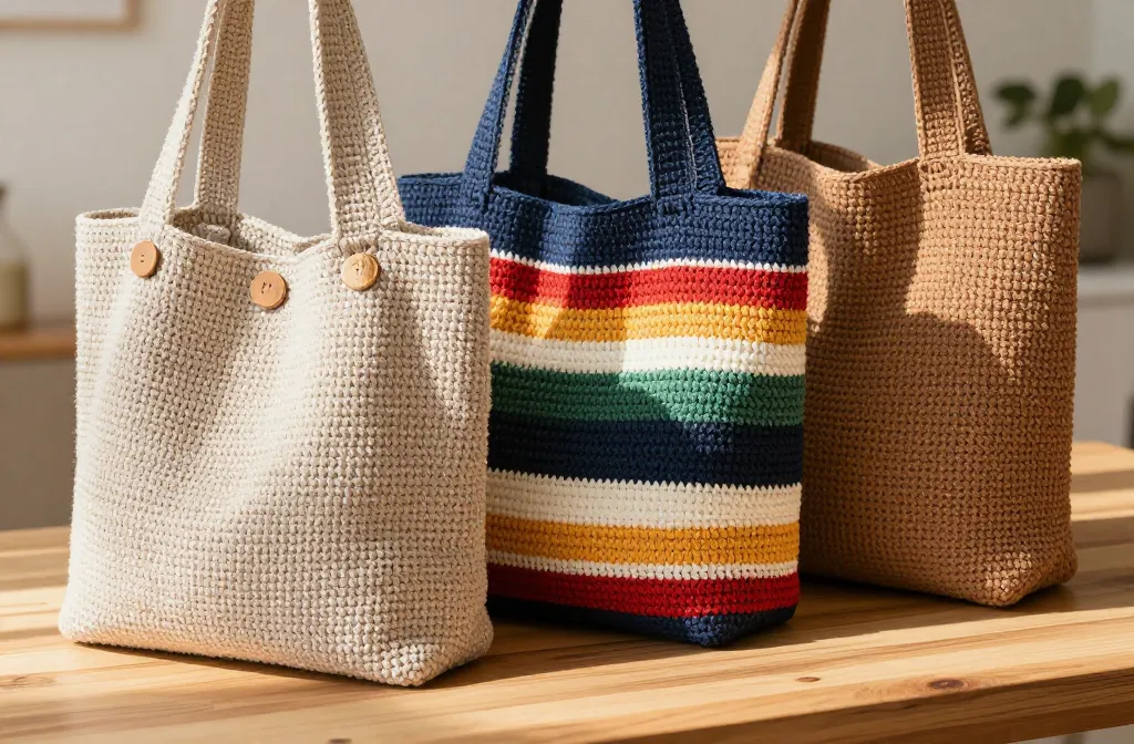 10 Stylish Crochet Tote Bag Patterns for Everyday Use: Chic & Practical