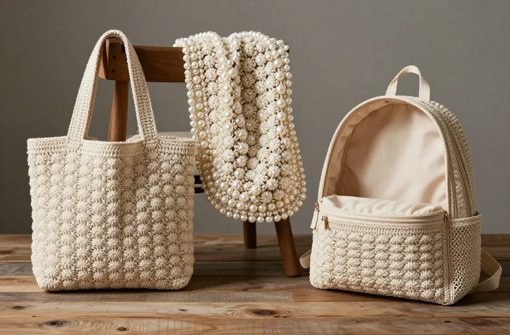 8 Crochet Shell Stitch Bag Patterns with Beautiful Texture: Textured Picks