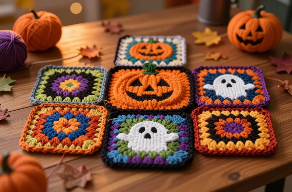 Travel Solo As A Women All Across The Globe!!! 12 Halloween Granny Square Crochet Patterns Free: Spooky Cozy Picks