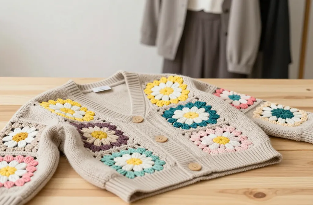Travel Solo As A Women All Across The Globe!!! 12 Retro Daisy Granny Square Cardigan Ideas: Cozy Classics for 2026