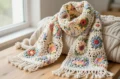 12 Granny Stitch Floral Scarves Ideas: Chic Cozy Collection